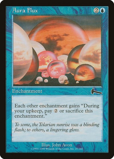 Aura Flux (Urza's Legacy) Near Mint