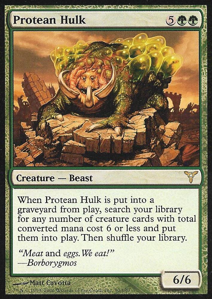 Protean Hulk (Dissension) Near Mint Foil