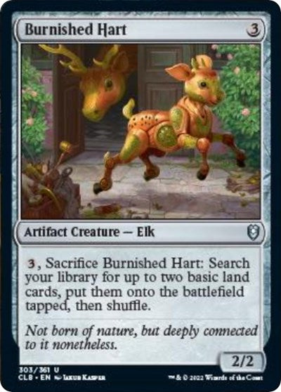 Burnished Hart (Commander Legends: Battle for Baldur's Gate) Near Mint
