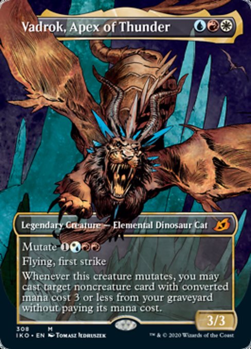 Vadrok Apex Of Thunder (Showcase) (Ikoria: Lair of Behemoths) Near Mint