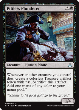 Pitiless Plunderer (Rivals of Ixalan) Near Mint