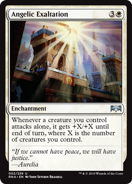 Angelic Exaltation (Ravnica Allegiance) Near Mint