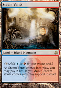 Steam Vents (Guildpact) Light Play