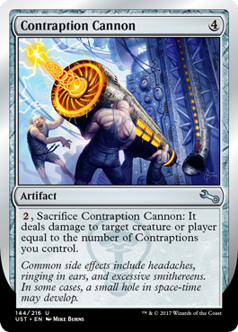 Contraption Cannon (Unstable) Near Mint