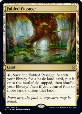 Fabled Passage (Throne of Eldraine) Near Mint Foil