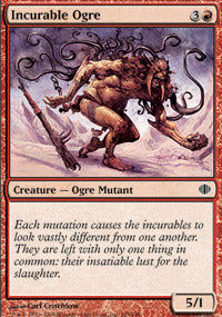 Incurable Ogre (Shards of Alara) Near Mint Foil