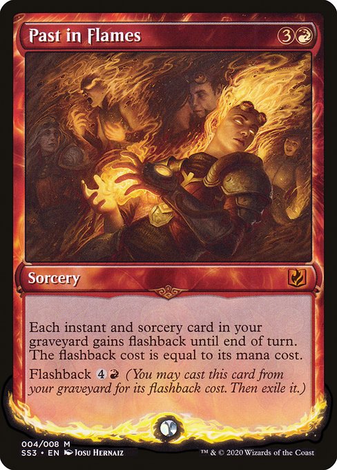 Past in Flames (Signature Spellbook: Chandra) Near Mint Foil