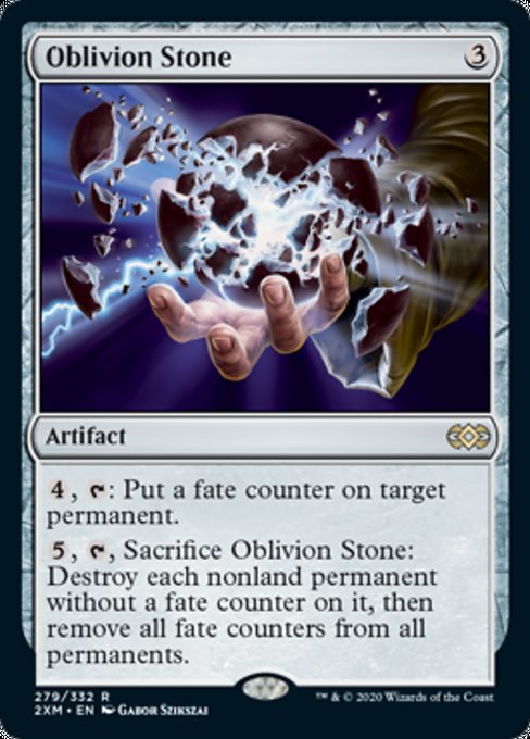 Oblivion Stone (Double Masters) Near Mint