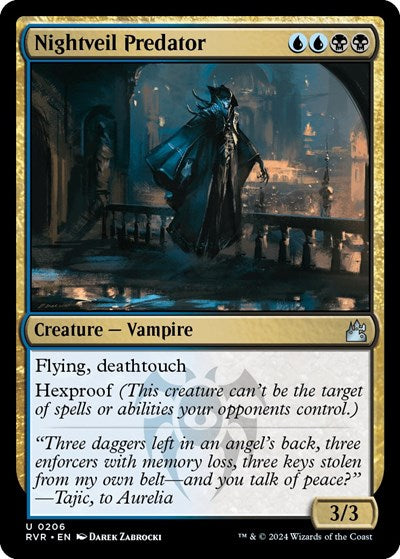 Nightveil Predator (Ravnica Remastered) Near Mint