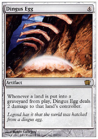 Dingus Egg (8th Edition) Light Play