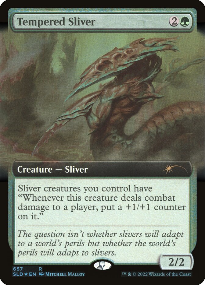 Tempered Sliver (Secret Lair) Near Mint
