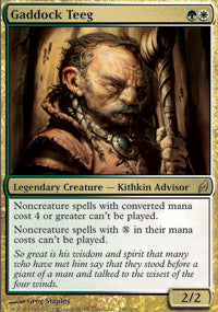 Gaddock Teeg (Lorwyn) Near Mint Foil