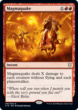 Magmaquake (Commander 2019) Near Mint