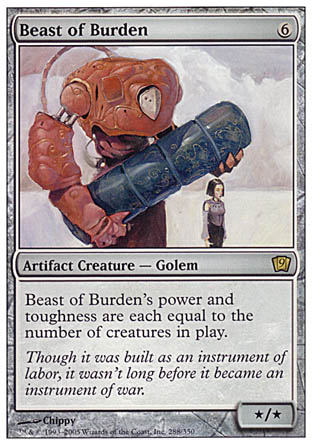 Beast of Burden (9th Edition) Near Mint Russian