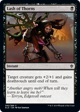 Lash of Thorns (Throne of Eldraine) Near Mint