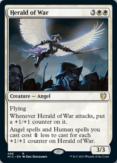 Herald of War (Commander 2021 Midnight Hunt) Near Mint