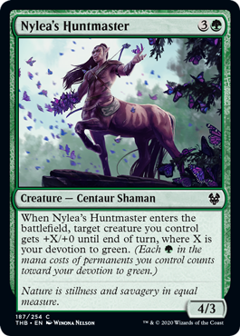 Nylea's Huntmaster (Theros Beyond Death) Near Mint Foil