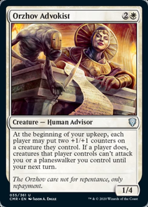 Orzhov Advokist (Commander Legends) Near Mint