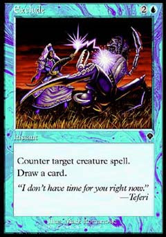 Exclude (Invasion) Near Mint Foil