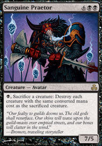 Sanguine Praetor (Guildpact) Near Mint