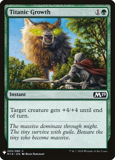 Titanic Growth (Mystery Booster) Near Mint