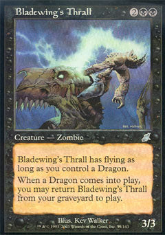 Bladewing's Thrall (Scourge) Near Mint Foil