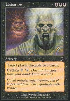 Unburden (Scourge) Near Mint