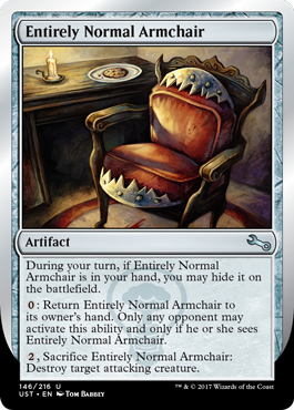 Entirely Normal Armchair (Unstable) Near Mint