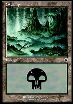 Swamp (340) (Invasion) Light Play