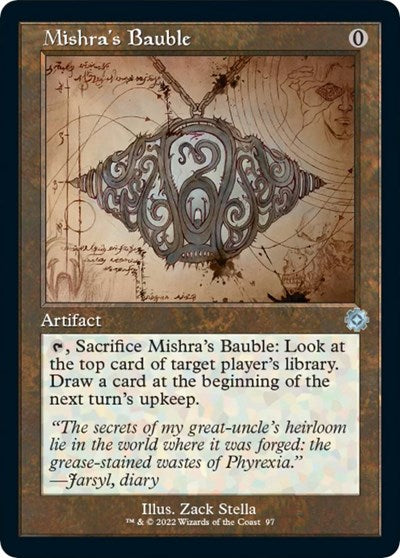 Mishra's Bauble (Schematic) (The Brothers' War: Retro Frame Artifacts) Near Mint