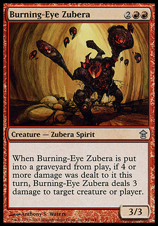 Burning-Eye Zubera (Saviors of Kamigawa) Near Mint