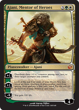 Ajani, Mentor of Heroes (Journey into Nyx) Near Mint Foil