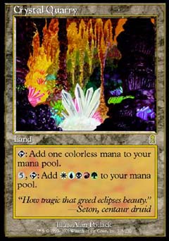 Crystal Quarry (Odyssey) Near Mint Foil