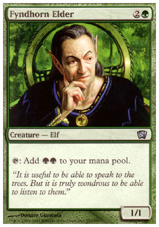 Fyndhorn Elder (8th Edition) Near Mint Foil