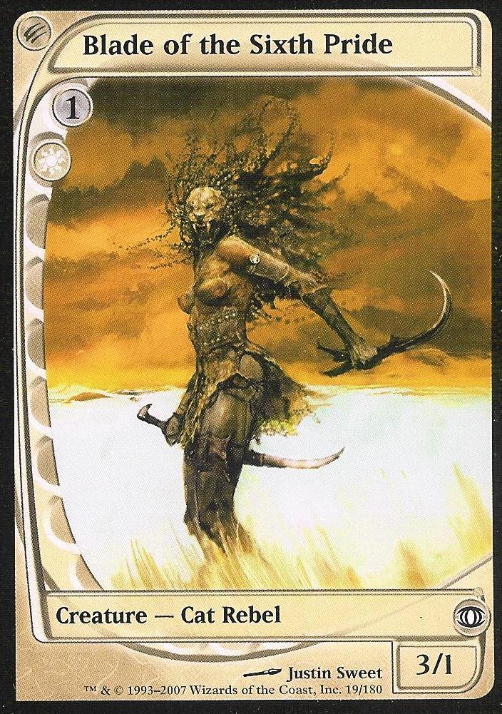 Blade of the Sixth Pride (Futuresight) Near Mint Spanish