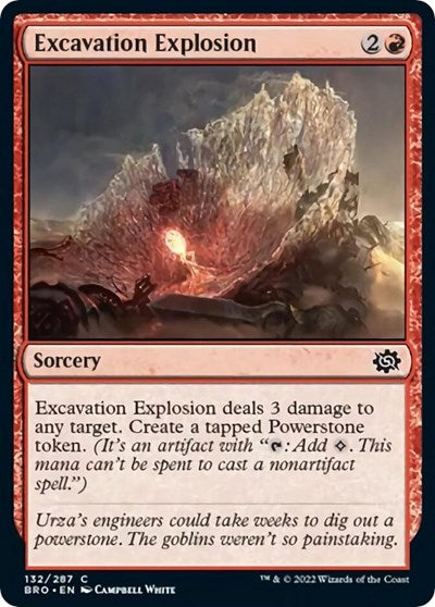 Excavation Explosion (The Brothers' War) Near Mint