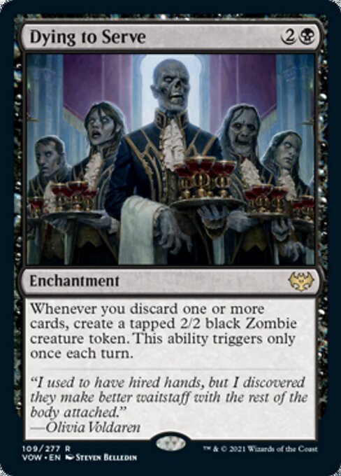 Dying to Serve (Innistrad: Crimson Vow) Near Mint