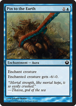 Pin to the Earth (Journey into Nyx) Near Mint Foil