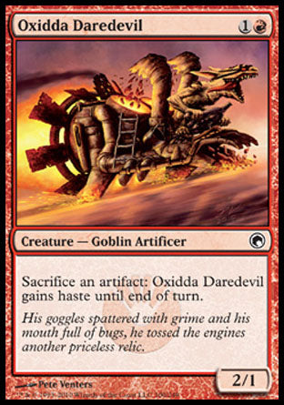 Oxidda Daredevil (Scars of Mirrodin) Near Mint Foil