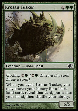 Krosan Tusker (Duel Decks: Garruk vs Liliana) Near Mint