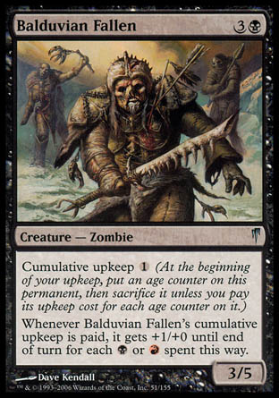 Balduvian Fallen (Coldsnap) Near Mint