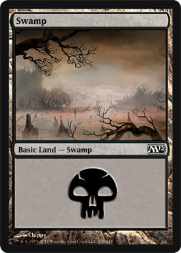 Swamp (239) (Magic 2012 Core Set) Near Mint Foil
