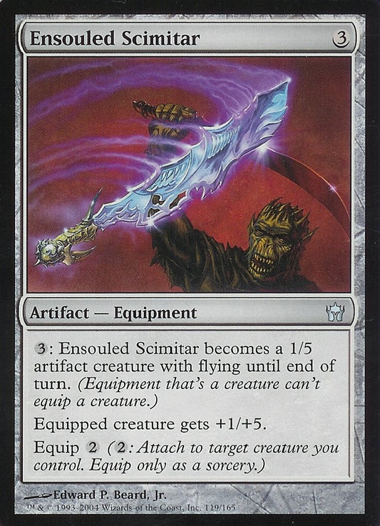 Ensouled Scimitar (Fifth Dawn) Light Play