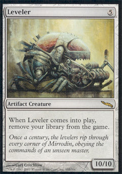 Leveler (Mirrodin) Light Play Foil
