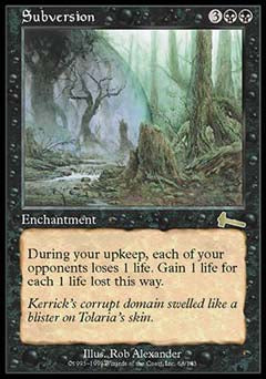 Subversion (Urza's Legacy) Near Mint Foil