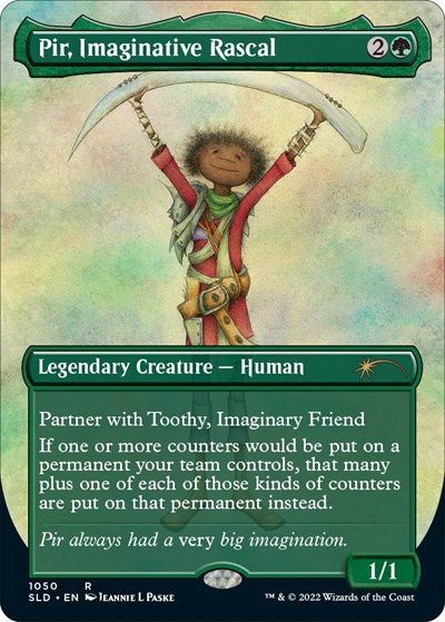 Pir, Imaginative Rascal (Borderless) (Secret Lair) Near Mint