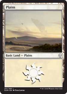 Plains (251) (Dominaria) Near Mint