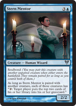 Stern Mentor (Avacyn Restored) Near Mint
