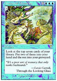 Ancestral Memories (7th Edition) Near Mint Foil