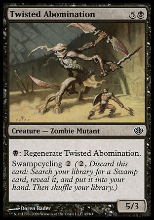 Twisted Abomination (Duel Decks: Garruk vs Liliana) Near Mint